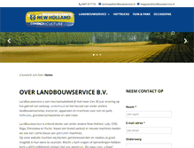 Tablet Screenshot of landbouwservice.nl